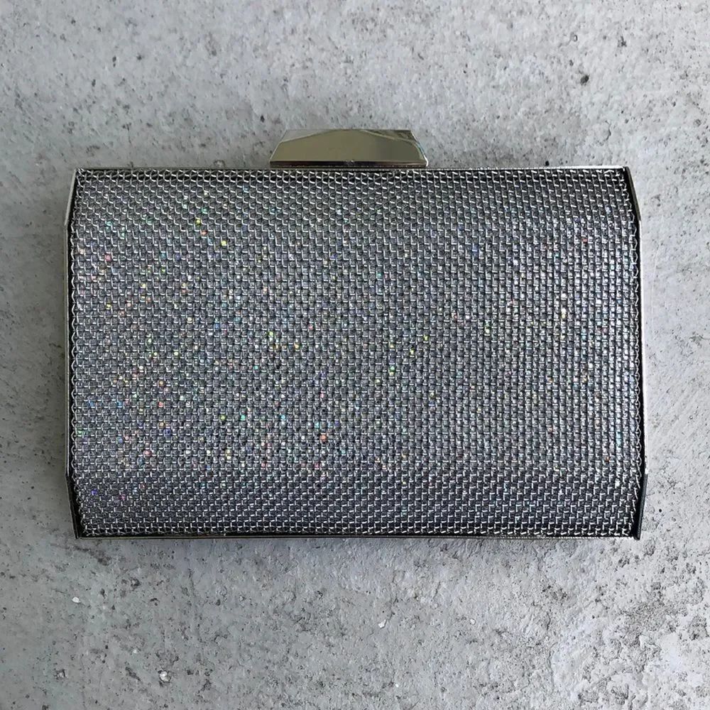 Le Regale hardbody metal mesh cross body bag